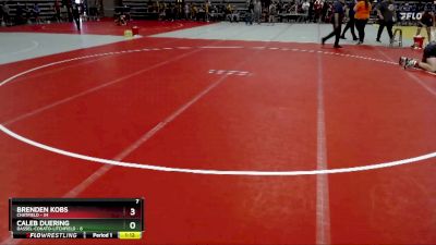 160 lbs Semis (4 Team) - Caleb Duering, Dassel-Cokato-Litchfield vs Brenden Kobs, Chatfield