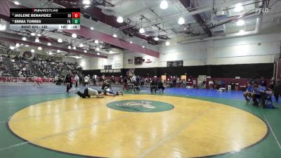 130 lbs Cons. Round 5 - Jaslene Benavidez, Shadow Hills vs Emma Torres, Fillmore