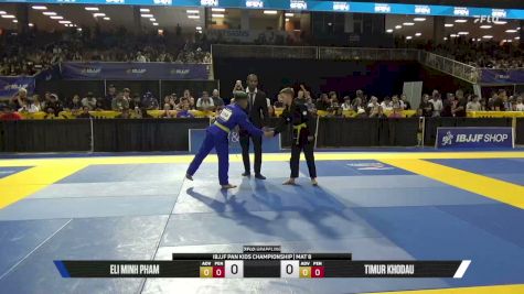 Eli Minh Pham vs Timur Khodau 2026 Pan Kids Jiu-Jitsu IBJJF Championship