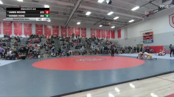 126 lbs Quarterfinal - Korbin Hoke, Highland vs James Moore, Aztec