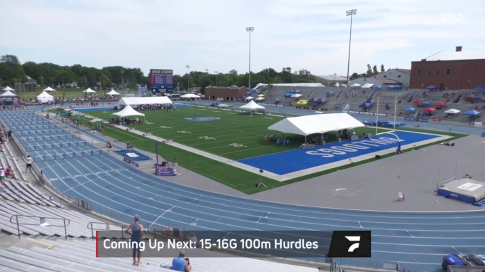 High School Girls 100m Hurdles Aau Junior Olympics Finals 1 Age 15 16