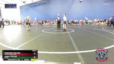 88 lbs Cons. Round 2 - Theodor Walter, Kansas Young Guns vs Owen Taylor, SlyFox