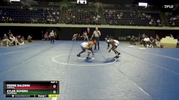 141 lbs 1st Place Match - Kyler Romero, Wartburg vs Pierre Baldwin, Central