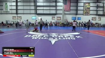 100 lbs Cons. Round 2 - Bryce Bush, NC Wrestling Factory vs Tyler Gill, Hanover Hawkeye