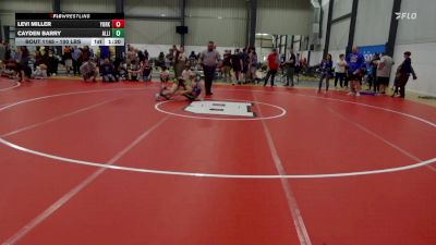 100 lbs Consolation - Levi Miller, York vs Cayden Barry, Allison Park