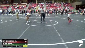 120 lbs Champ. Round 2 - Shion Hurst, Andover Wrestling Club vs Kameron Green Jr., Nebraska Wrestling Academy