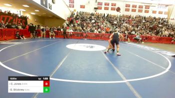 150 lbs Semifinal - Cyrus Jones, Sharon vs Gabriel Stickney, Greater Lowell