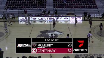 Replay: McMurry vs Centenary (LA) | Feb 9 @ 2 PM