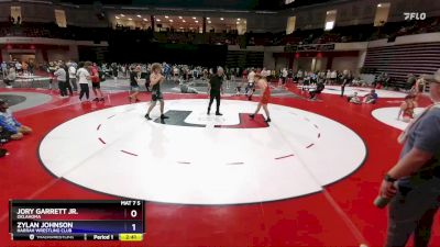 175 lbs Quarterfinal - Jory Garrett Jr., Oklahoma vs Zylan Johnson, Harrah Wrestling Club