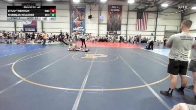 154 lbs Rr Rnd 2 - Blake Fry, Buffalo Valley Wrestling Club MS Black vs Wyatt Kimble, Team Gotcha National