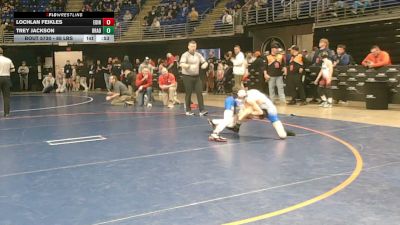 85 lbs Consy 2 - Lochlan Feikles, Edinboro vs Trey Jackson, Bradford