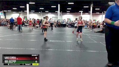 80 lbs Round 7 (8 Team) - Ben Snyder, Terps Xpress vs Liam O`Neill, Virginia Partriots