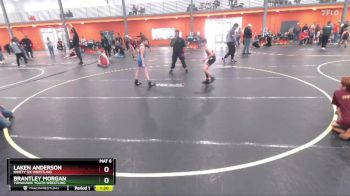 70 lbs Round 5 - Laken Anderson, Ninety Six Wrestling vs Brantley Morgan, Tomahawk Youth Wrestling