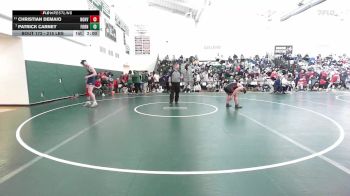 215 lbs Round Of 16 - Christian DeMaio, North Haven vs Patrick Carney, Foran