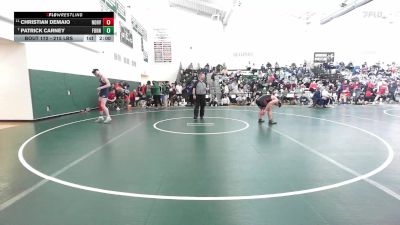 215 lbs Round Of 16 - Christian DeMaio, North Haven vs Patrick Carney, Foran