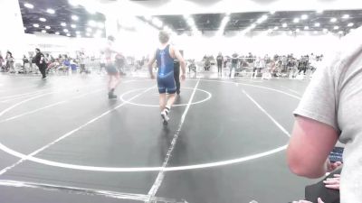 157 lbs 3rd Place - Chance Mannino, Gold Rush Wrestling vs Luke Burgar, Silverback WC