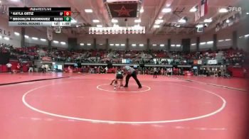 120 lbs Cons. Round 1 - Brooklyn Rodriguez, Montwood vs Kayla Ortiz, Grand Prairie