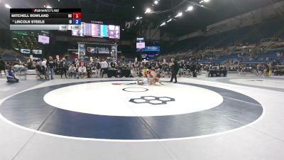 150 lbs Cons. Rd Of 16 - Mitchell Rowland, North Carolina vs Lincoln Steele, Idaho