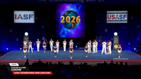 GymTyme All-Stars - Chrome [2026 L7 International Open Large Coed Semis] 2026 The Cheerleading Worlds