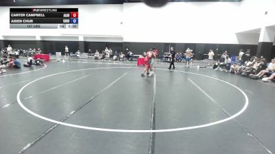 157 lbs Carter Campbell, Team Alabama vs Aiden Chur, California Gold