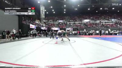 152 lbs Cons. Round 2 - Alex Haskell, Moorcroft Mat Masters vs Garrett Lefurgey, Unattached