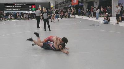 144 lbs Cons. Sub-semis - Jason DeMarco, Xavier vs Maximus Pearch, Izzy Style Wrestling