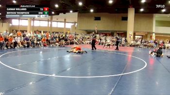 157 lbs Quarters & 3rd Wb (32 Team) - Cainan Williams, Team TN vs Bryson Thompson, VSUS Athletics RTC