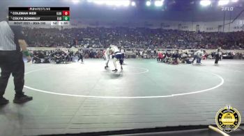 B5A-190 lbs Quarterfinal - Colyn Donnelly, Elgin vs Coleman Iker, El Reno
