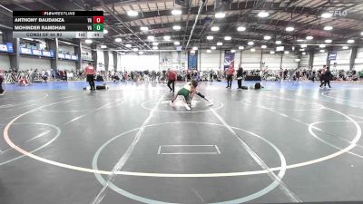 126 lbs Consi Of 64 #2 - Anthony Baudanza, VA vs Mohinder Ramdhan, VA