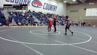 174 lbs Cons. Round 4 - Arashk Rasti, Simon Fraser (B.C.) vs Mark DelBosque, Clackamas Unattached