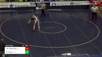 167 lbs Semifinal - Mason Papinchak, Forest Hills vs Roan Tustin, Waynesburg