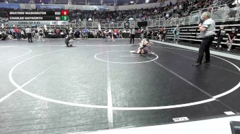 92 lbs Consi Of 8 #2 - Brayden Washington, Rogue Warrior WC vs Charles Hayworth, Willard Youth Wrestling