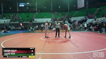 5A 175 lbs Quarterfinal - Carter Reed, Jasper vs Hayden Hollis, Southside, Gadsden