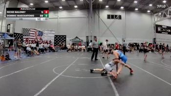 105 lbs Round 4 (6 Team) - Rickie Maloney, The Outsiders vs Dominic Masciantonio, Broad Axe White
