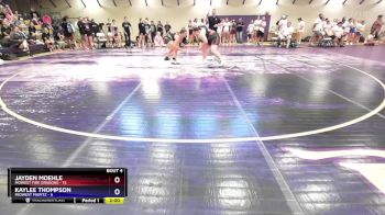 235 lbs Round 1 (10 Team) - Jayden Moehle, MoWest Fire Dragons vs Kaylee Thompson, Midwest Misfitz