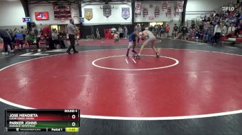 120 lbs Round 4 - Jose Mendieta, Clear Creek-Amana vs Parker Johns, Dubuque Hempstead