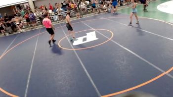 95-104 lbs Cons. Round 2 - Cash Lucas, Ottawa Wolfpack Wrestling Club vs Ian Kuhn, Belvidere Bandits Wrestling