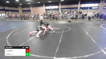 146 lbs Quarterfinal - Lucas Loyola, Big Cats vs Jackson Hinz, Yucaipa Thunder WC