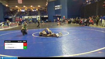 157 lbs 5th Place Match - Jordan Chapman, Cranford vs Andrew Harmon, Bethlehem Catholic