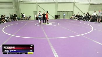 106 lbs Round 1 (8 Team) - Jayren Chan, California Blue vs Daniel Jordan, Colorado