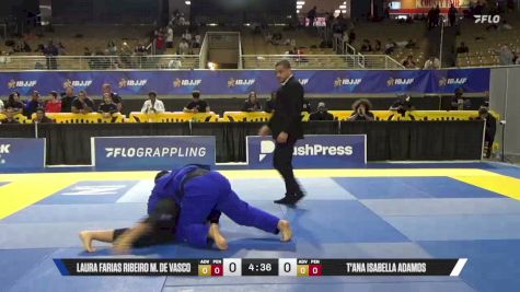 Laura Farias Ribeiro M. De Vasco vs T'Ana Isabella Adamos 2026 Pan Jiu Jitsu IBJJF Championship