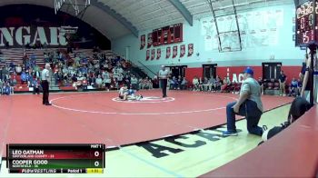 106 lbs Champ Round 1 (16 Team) - Leo Oatman, Switzerland County vs Cooper Good, Northfield