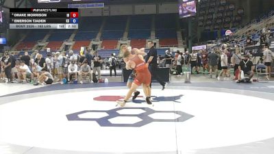 165 lbs 5th Place Match - Drake Morrison, Idaho vs Emerson Tjaden, Kansas