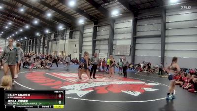 117 lbs Final - Caley Graber, Black Mambas vs Jessa Joiner, Missouri Battle Gear Purple