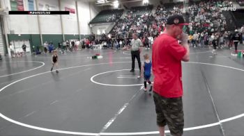 43 lbs Quarterfinal - Mozi Fitzgerald, Sherman Challengers vs Chantry Pieper, HAWK