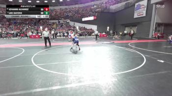 115 lbs Champ. Round 1 - Jovanni Alvarez, Ringers vs Lee Gatzke, Wausau West