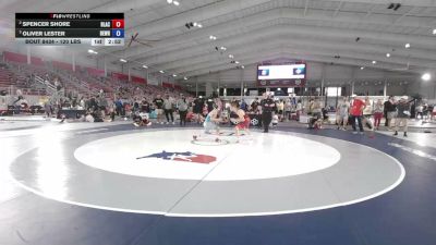 120 lbs Cons. Semis - Spencer Shore, Blackfoot vs Oliver Lester, Beastmode Wrestling