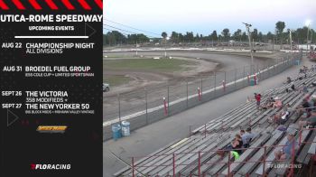 Replay: Weekly Racing at Utica-Rome | Aug 12 @ 6 PM