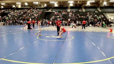 100 lbs Semifinal - Jaxsen Draves, GI Grapplers vs Ashton Osborn, Cozad Youth Wrestling Club