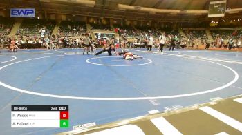 106 lbs Semifinal - Rhylen Harris, Midwest City Bombers Youth Wrestling Club vs Johan Rodriguez, Tulsa Blue T Panthers